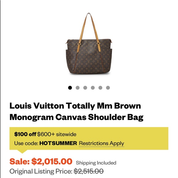 Louis Vuitton Totally MM Monogram Canvas - Picture 2 of 16